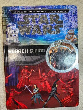 Star Wars Search & Find Book Kids Journey to The Rise of Skywalker Studio Fun